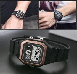 Synoke Fashion Men Digital Watches Sports square square square chronograph chronograph led male electronic watch relogio masculino9247002