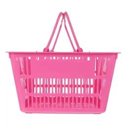 Storage Bags Baskets Basket Shop Vegetable Handles Mall Store Sundries Practical Organizing Retail Supermarket Grocery Kids Drop Deliv Dhq2D