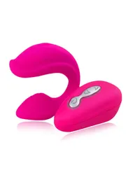 Wowyes trådlös fjärrkontroll vibrator bärbar rem på vibrerande ägg Vattentät klitoris stimulering Sexleksaker för par Q11103390021