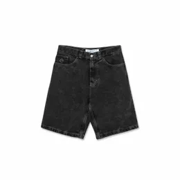 Pantaloni da ragazzo grande y2k pantaloni harajuku hip hop ricamo grafico da cartone animato per palestra di jeans baggy shorts maschile da pallacanestro da donna shorts gothic 240426