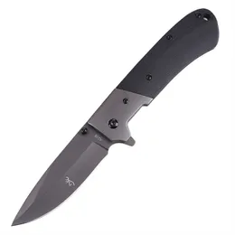 Varumärkesfolkfickkniv Hög hårdhet Rostfritt stål Camping Knifes Survival Tactical Knives Multifunktion Outdoor Cutlery Blades Sharpen Cutter G10 Handle