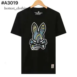 Pyscho Bunny Polo Shirt Mens Hemd Chemise Camisa Men Rabbit Crazy Rabbit High Neck Shirt 221