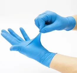 Cleaning Gloves selling Disposable Gloves blue 100Pcs PVC waterproof and antiskid medical household cleaning glovess Kitchen 5078792