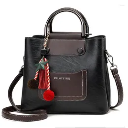 Shoulder Bags Women PU Leather Handbags Medium Five-pointed Star Decoration Messenger Bag Famous Brands Female Tote