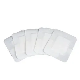 10 PCs große hypoallergene nicht gewebte medizinische Klebstoff-Wund-Dressing-Band-Hilfsverband Großer Erste Hilfe