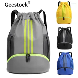 Plecak Geestock Sports Bag Gym Men Multifunction Fitness Yoga Swim Waterproof Basketball Training Portable Travel