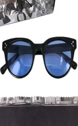 Новое видео A Retrovintage Polarized Sunglasses UV400 4822145 Тонированные голубые голубые солнцезащитные очки, рецептурные очки PurePlank Fulls6289828