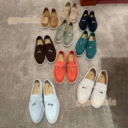 Платье обуви летняя плоская прогулка Moccasins Womens Sunny Piana Designer Loafer Office Men Career Walk Luxurys Trainer Run Casual Lose Rid