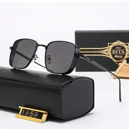 Designer óculos de sol Dita óculos de sol Homens mulheres óculos de sol Super Star Celebrity Driving Sunglass For Ladies Fashion Eyeglasses 3 cores com caixa Dita1959-FF