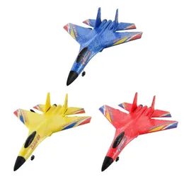 24G 2CH RC Airplane Remote Control Plane Anti -Colisão EPP Asa fixa para iniciantes crianças adultos presentes de aniversário 240430