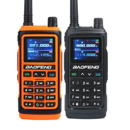Baofeng UV-17Pro GPS Walkie Talkie 108-130MHz 에어 밴드 VHF UHF UHF 200-260MHZ 350-355MHz FM 라디오 6 밴드 Freq Copy Waterproof 240430