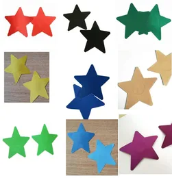 8282cm large star shape Safety and environmental protection nipple covers nipple sticker tit pad6460433