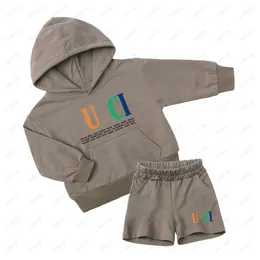 G Designer Kinder Tracksuit Kids Cloding Sets Jungen Mädchen Hoodies Shorts Set Kid Hoodie Sweatshirts Baby Spring Suit Fashion Casual Short Hosen CXD2404301