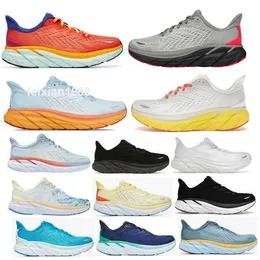 2024 Clifton 8 Mens Woman Trainer Runner Runner Shoes Hooka Hok Hola One Cliftons 8s Run Triple White Black Orange Beige Nimbus Size Size 5.5 - 12