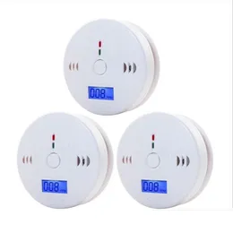 Carbon Analyzers Wholesale Co Monoxide Tester Alarm Warning Sensor Detector Gas Fire Poisoning Detectors Lcd Display Security Survei Dhvwy