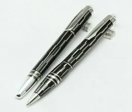 2pcslot Classique Starwaikers Black Metal Rollerball Pen Ballpoint Pen with Monte Brands Serial Number Option Cufflinks sh5792182