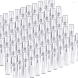 Bottiglie di stoccaggio 20 pacchetti 2 ml da 3 ml da 5 ml in plastica spray mini bottiglia da viaggio set piccoli contenitori liquidi ricaricabili