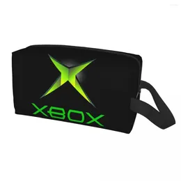 Bolsas de cosméticos viagens clássicas xboxs saco de higiene saco de moda gamer presentes de maquiagem Organizador feminino beleza armazenamento dopp kit caixa