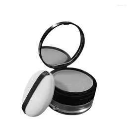 Garrafas de armazenamento 20g Caixa de embalagem de pó solta com maquiagem de sopa de sopa de falha de caixa portátil Travel Cosmetic Viagem vazia Recipiente vazio