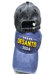 2024 DeSantis Party Supplies Cap Cap Baumwoll atmungsaktive Baseball Hat4317207