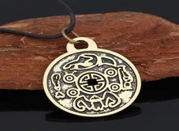 Amulet halsband egenskaperna hos feng shui pengar vintage stil smycken för män kvinnor nacktillbehör4513226