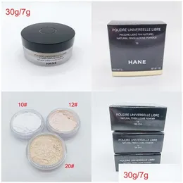 Ansiktspulver kosmetika punder universell libre fin naturel finish lös liten storlek 7g droppleverans hälsa skönhet makeup dh7ma dhlaj