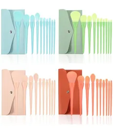 10pcsbag makyaj fırçaları Set yaz Şeker Renk Vakfı Göz Farı Tozu Yumuşak Sentetik Fiber Güzellik Makyaj Fırçası3461500