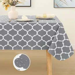Tavolino homaxy in PVC tavolo da tovaglia rettangolare tappetino impermeabile per la decorazione del banchetto del caffè copertura da pranzo 240428