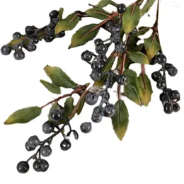 Flores decorativas 66 cm Artificial Chengsum Berry Flow