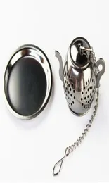 MINI Cute Stainless Steel Tea Infuser Pendant Design Home Office Tea Strainer Gift Teapot Type Creative Tea Accessories 50pcs8312767