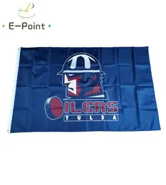 Echl Tulsa Flag 35ft 90cm150cm