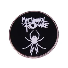 My Chemical Romance pin Rock Heavy Metal Music Band Logo Badge Brooch