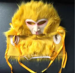 2017 Yüksek Kaliteli Cadılar Bayramı Maymun Kral Maske Korku Kauçuk Lateks Tam Maske Cadılar Bayramı Cosplay Monkey Partisi Mask Cadılar Bayramı Dersleri 7847099