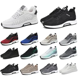 Gai Men Running Scarpe Sneaker Fashion Sneakers Nero Khaki Grigio bianco rosso Blu Sand Allenatori traspiranti Sport Tennis Spedizione gratuita