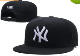 Новый черный классический папа шляпа Bone Bone Bone Outdoor NY Baseball Cap Регулируемая капля для Snapback Cap Unisex Sport Hat для мужчин Women Casque9374199