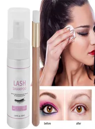 MELAO 50ML LASH شامبو شامبو منظف الرموش الفردي منظف الرموز الاحترافية الرغوة الرغوة مزيل المكياج المعتدل مع 9015242