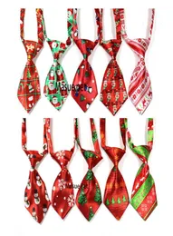 50pcs Christmas Pet Dog Neckties Ties Bow Ties fatti a mano per animali domestici cravatte per cani cravatte per cani da cane d190115062947252
