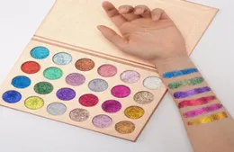 Maquiagem mais nova de qualidade de alta qualidade CleOf Cosmetics 24 Color Glitter Eyeshadow Paleta Beleza Shimmer Eye Shadow DHL 8767162