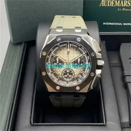 الساعات الفاخرة APS Factory Audemar Pigue Royal Oak Offhore Brown Dial Mens Watch 26420So OO A600CA.01 ST4F