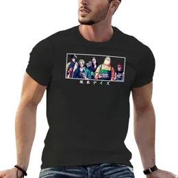 Męskie koszulki Sakamoto Dni w japońskich koszulkach fanów sportu ciężkie w wagonie męskie bawełniane T-shirtl2403