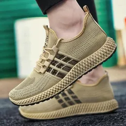 Casual Shoes Unisex Sneakers Flying Knit Men's Mesh Single Loafers Men And Women Triple S Zapatillas Dad