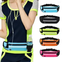 Outdoor Bags Men Women Running Sports Belt Wasit Pack Pockets Hiking Cycling Waterproof Stretch