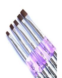 Nail Brushes Whole 1pcs Hideaway Sable Detachable UV Gel Acrylic Painting Brush Art Drawing Tool Builder Pen219b3138297
