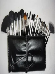 2018 NYA Märke M 24pcs Professional Cosmetic Makeup Brushes Set Kit Tool Black Pouch Bag1959919