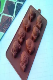 Fashion Hippo Lion Bear Shape Silicone Mold Jelly Chocolate Soap Cake Decorating DIY Kitchenware Bakeware1489159