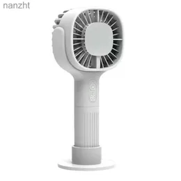 المعجبين Electric Mini Mini Fan Handheld USB Mini Fan محمولة سطح المكتب مروحة كهربائية محمولة مروحة الهواء 3 سرعات ضبط حجم الهواء