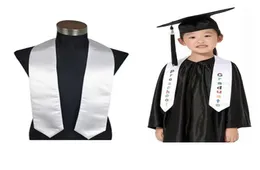 100pcslot 60 Inch Grad Kid Student Vneck Logo Printing Home Textile Sublimation Blank Graduation Stoles For Students3927077