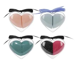 Otwoo 2pcsset Makeup Schwamm Heartshape Box Nichtlatex Material Kosmetische Puffpulver Fundament Verwenden Sie Schönheit Make -up Tools2292460