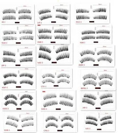 Magnetiska ögonfransar förlängning ögon skönhet makeup tillbehör mjukt hår falska ögonfransar handgjorda dropship epack4482400