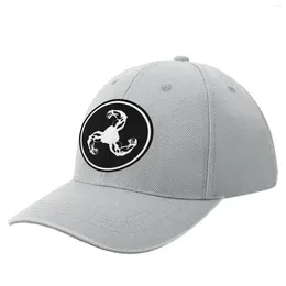 Ball Caps Bicep Logo (White On Black Disc) Baseball Cap Sun Uv Protection Solar Hat Beach Anime Men'S Luxury Women'S